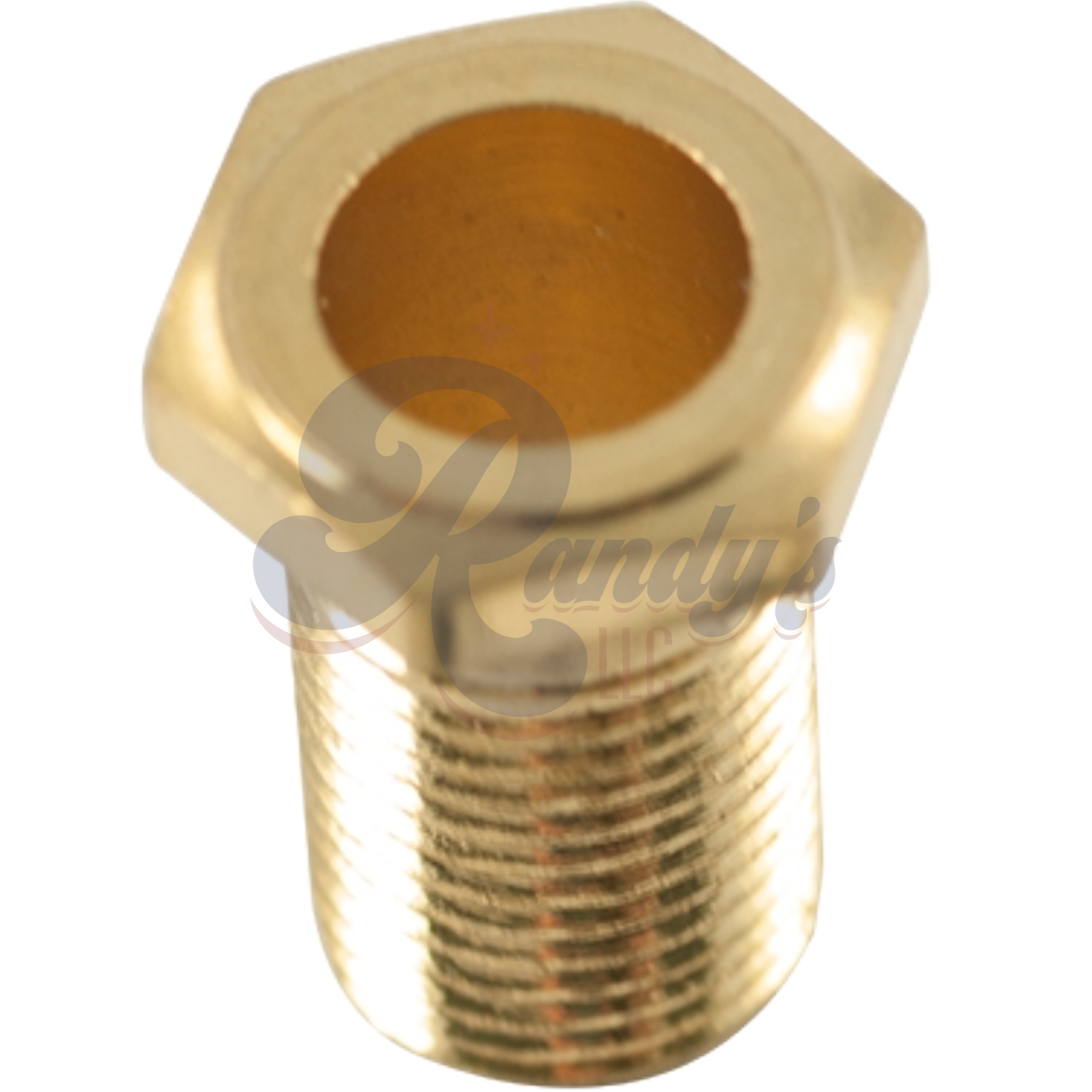 Kluson Replacement Threaded Hex Head Bushing For Contemporary Diecast Series Tuning Machines (Individual) - Fits GOTOH® & Grover® CLOSEOUT