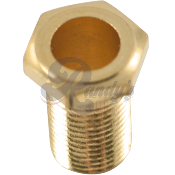 Kluson Replacement Threaded Hex Head Bushing For Contemporary Diecast Series Tuning Machines (Individual) - Fits GOTOH® & Grover® CLOSEOUT
