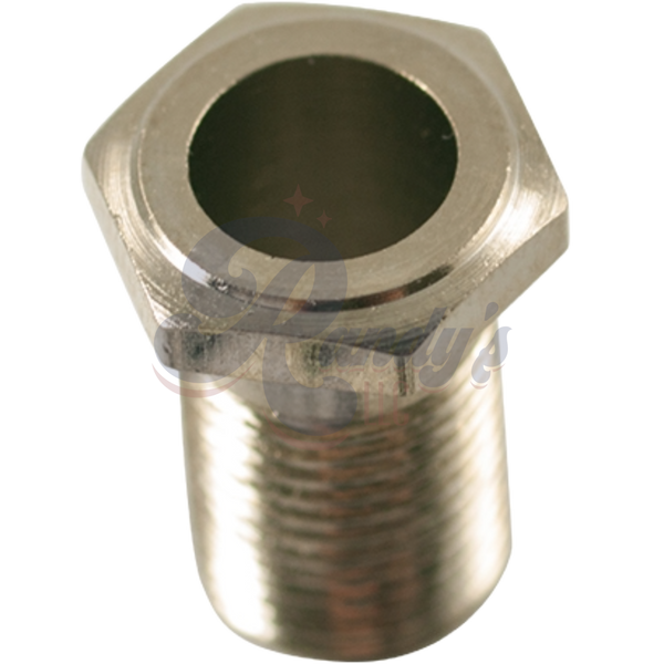 Kluson Replacement Threaded Hex Head Bushing For Contemporary Diecast Series Tuning Machines (Individual) - Fits GOTOH® & Grover® CLOSEOUT