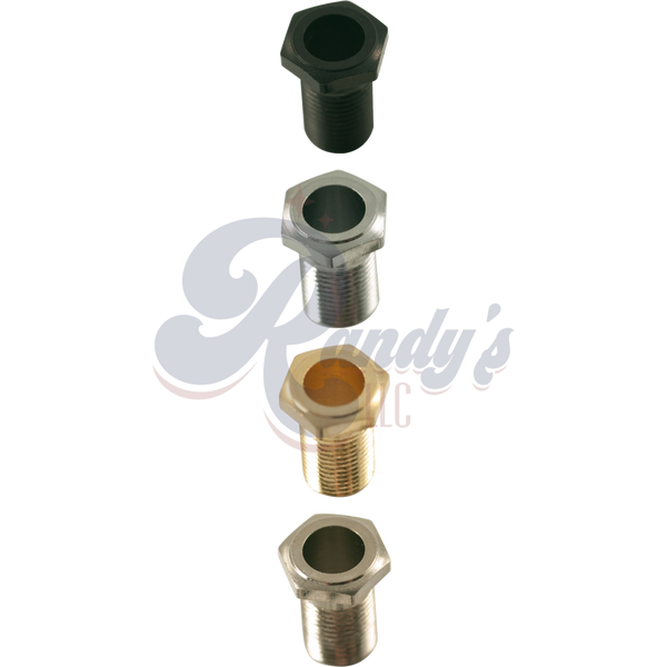 Kluson Replacement Threaded Hex Head Bushing For Contemporary Diecast Series Tuning Machines (Individual) - Fits GOTOH® & Grover® CLOSEOUT