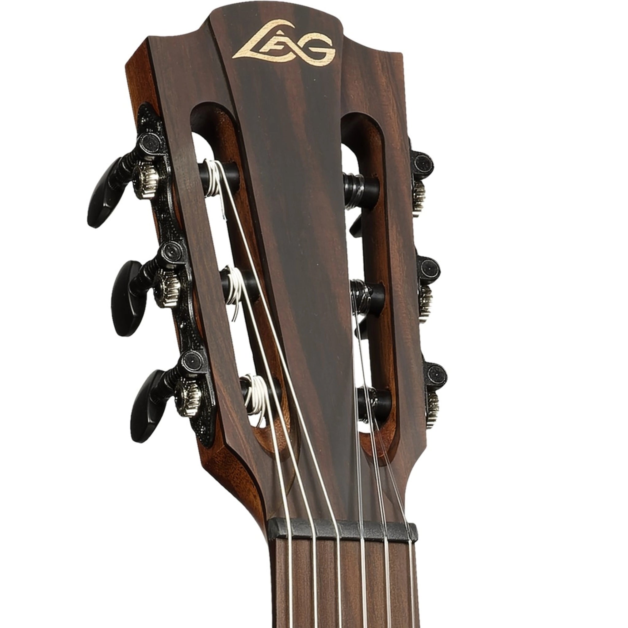 Lag BlueWave Travel Nylon Vintage Brown Satin Smart Guitar TNBW1TE-N-BRW
