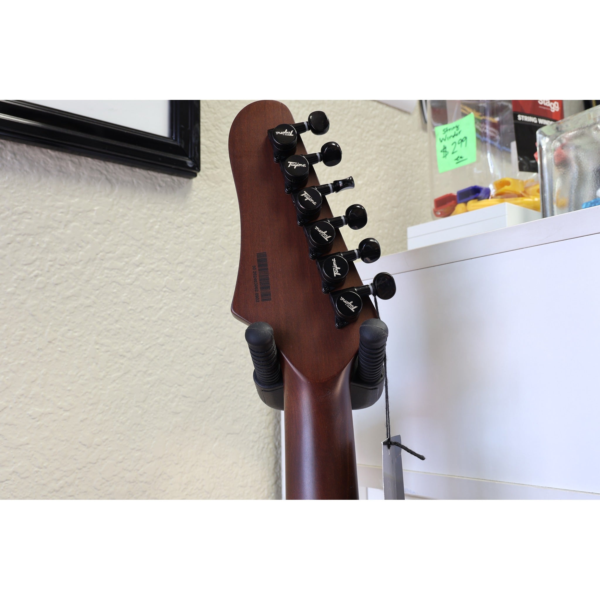 Tagima Rocker Cosmos Stealth guitar neck and Bolivian rosewood fingerboard with 22 frets