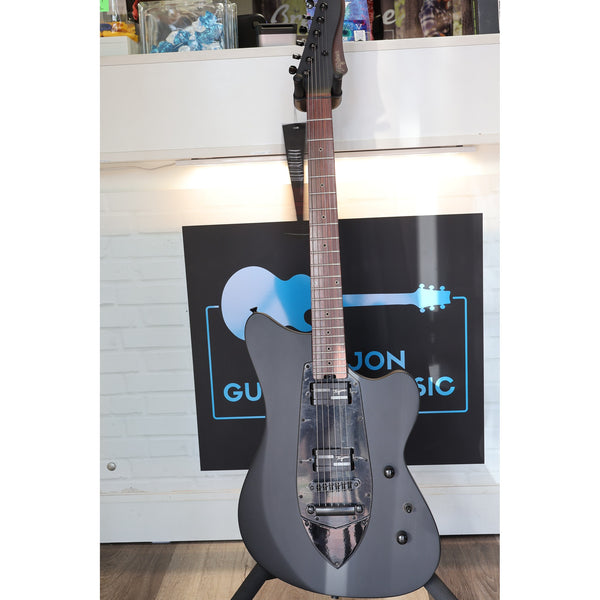 Tagima Rocker Cosmos Stealth Limited Edition electric guitar full studio shot, satin black finish
