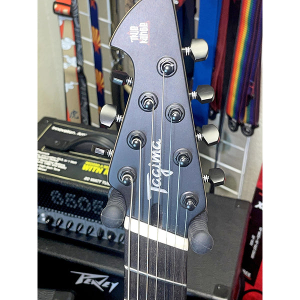 Tagima True Range 7 — Brazilian Cedar Body, Pau Marfim Neck, Pau Ferro, Bare Knuckle Aftermath, Monorail (Brazil)