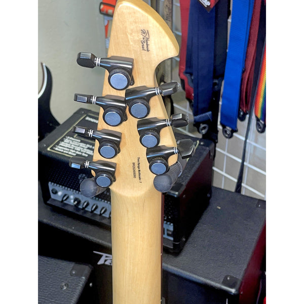 Tagima True Range 7 — Brazilian Cedar Body, Pau Marfim Neck, Pau Ferro, Bare Knuckle Aftermath, Monorail (Brazil)
