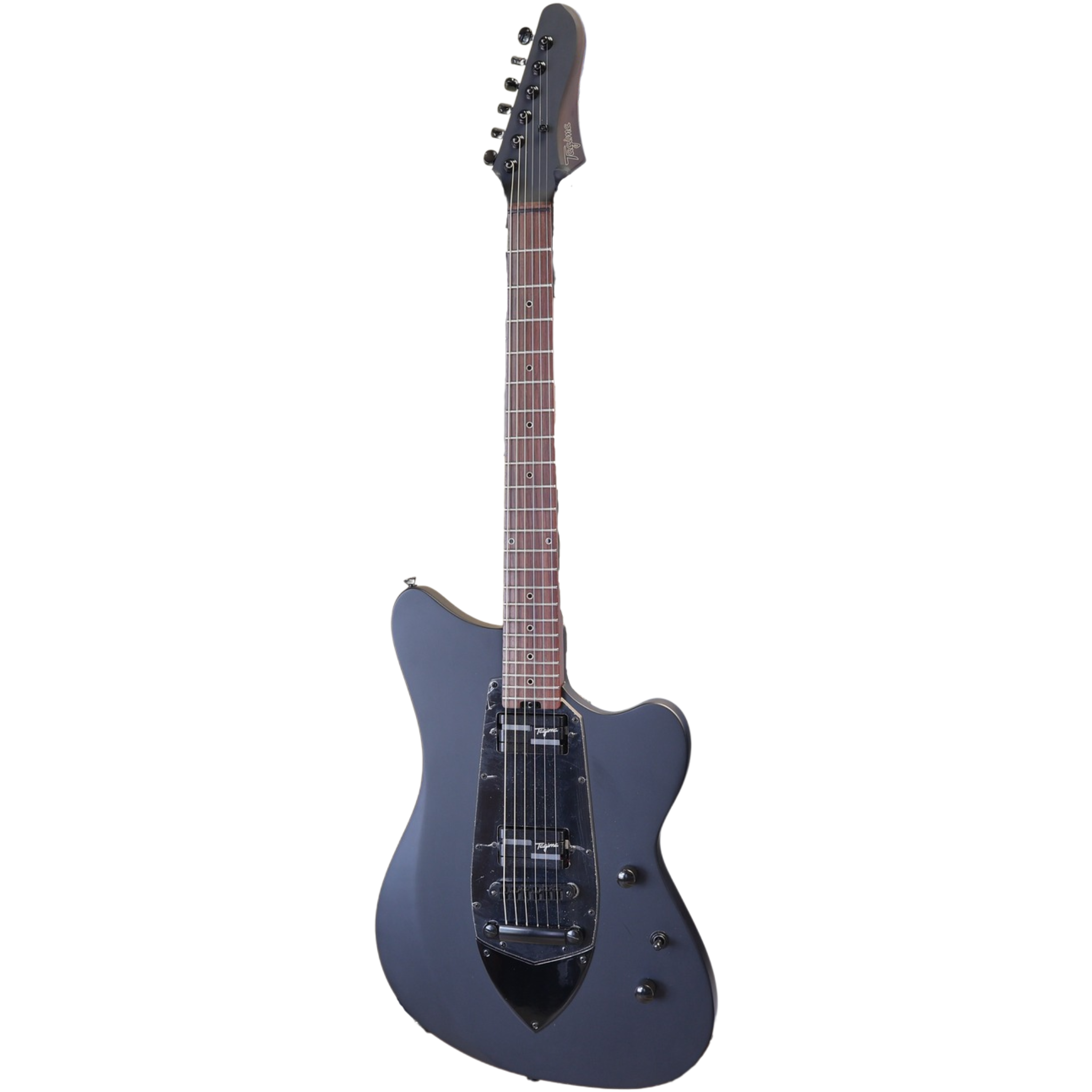 Tagima Stealth Rocker 1 of 10 Custom Huntington Beach for ECGMusic - photo taken at the shop on Sept 26 2026 of actual guitar you will get...transparent background photo by ECGMusic owner Frank Cogliano