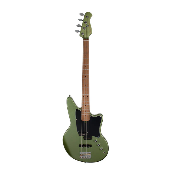 Ashdown Bass The Saint Onyx Green with Black Pickguard