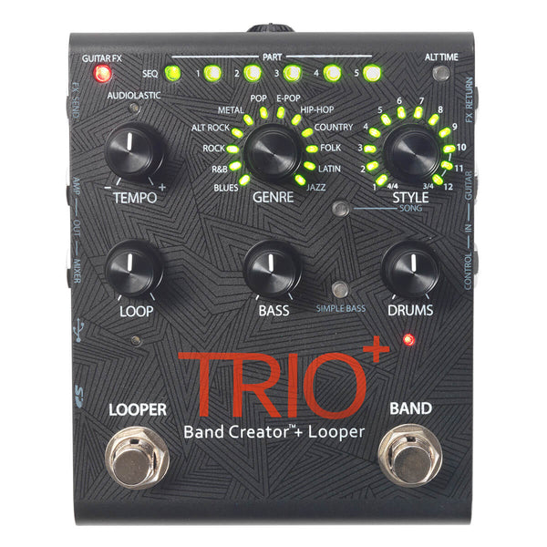 Digitech TRIOPLUS Trio+ Band Creator and Looper Pedal