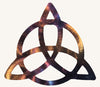 Triquetra Metal Art Sculpture