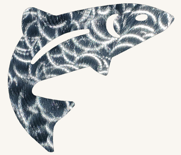 Trout Fish Metal Art Sculpture