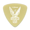 Clayton Ultem Tortoise Rounded Triangle Picks — 12-Pack (.94mm)