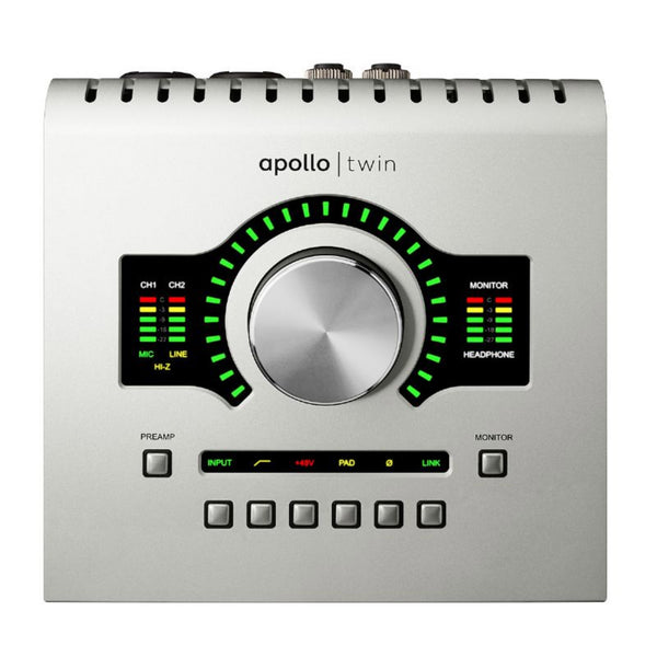 Universal Audio APLTWDU-HE Apollo Twin Duo Recording Interface. Heritage Edition