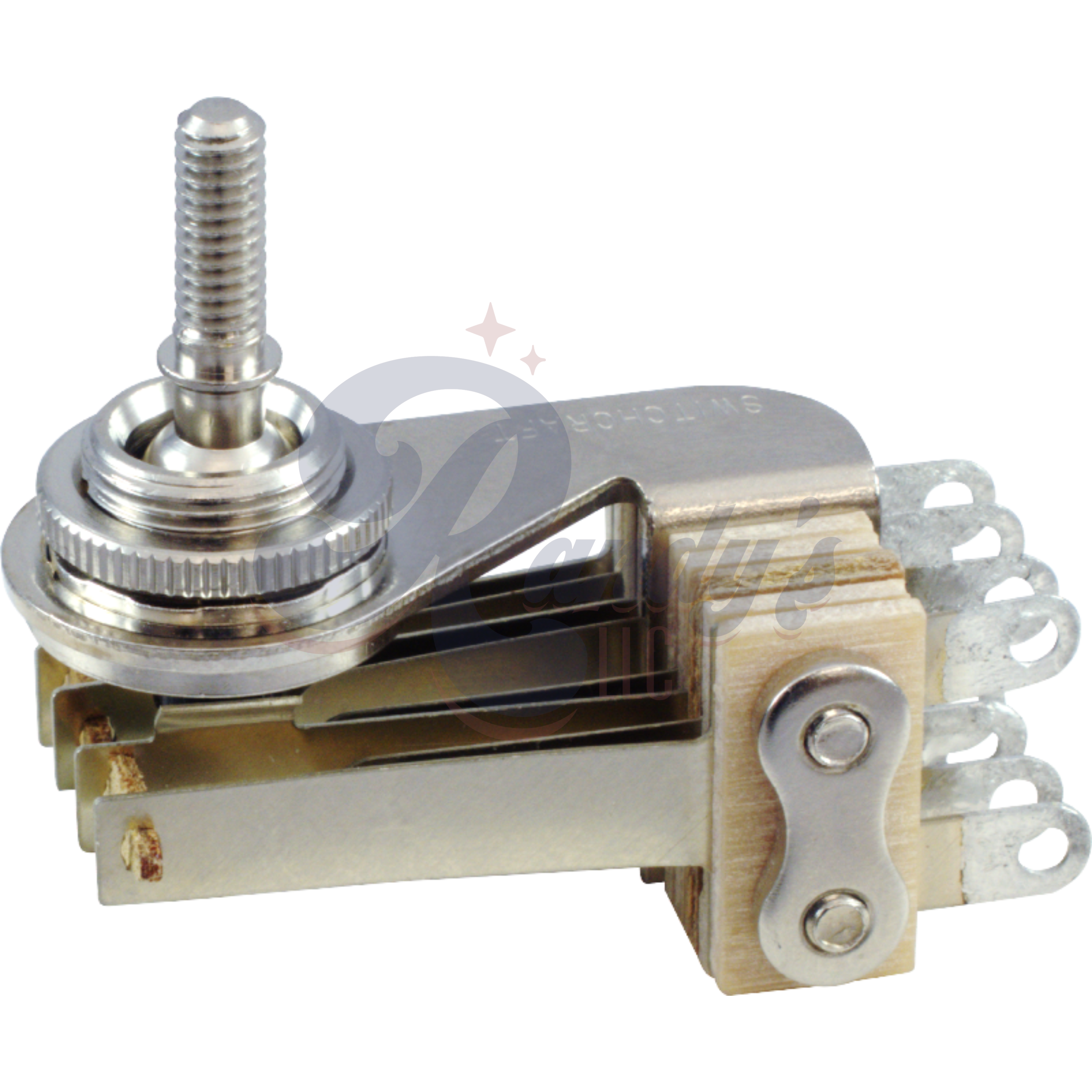 Switchcraft 3-Way Toggle Switch (Right-Angle) DPDT - Fits Gibson® SG®