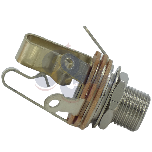 Switchcraft ¼" Input Jack #L12B (Stereo) Long - Fits Gibson®