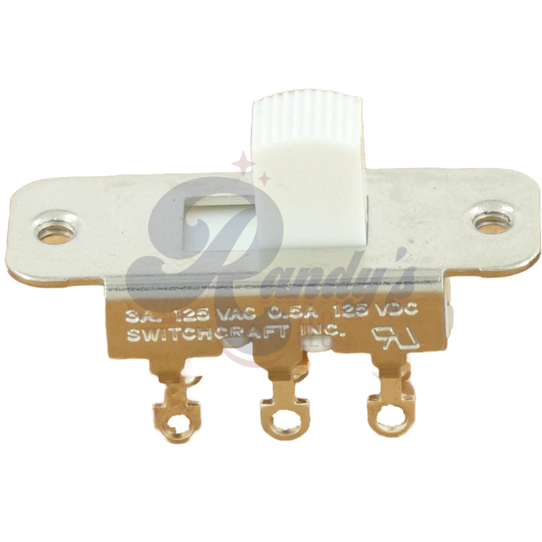 Switchcraft Slide Switch (2-Position) - Fits Fender® Jaguar® & Jazzmaster®