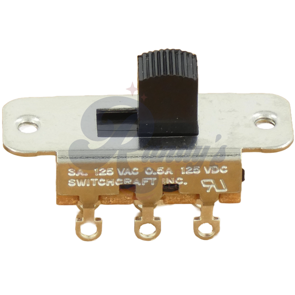 Switchcraft Slide Switch (2-Position) - Fits Fender® Jaguar® & Jazzmaster®