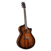 Wildwood Pro Dreadnought Concerto Suede CE African Mahogany-African Mahogany