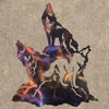 Wolf Song Night Metal Art (#103)
