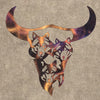 Wolf Heads in Steer Skull (#137)