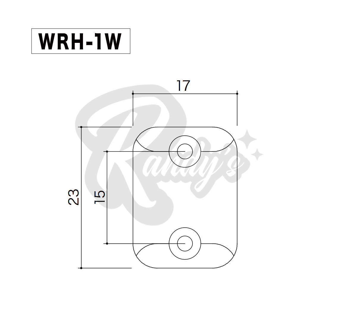 WRH-1W Wrench Holder w/ Tools for Gotoh® Floyd Rose®