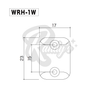 WRH-1W Wrench Holder w/ Tools for Gotoh® Floyd Rose®