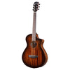 Breedlove Wildwood Pro Wildwood Pro Parlor Concertina Suede CE African Mahogany–African Mahogany — front angle
