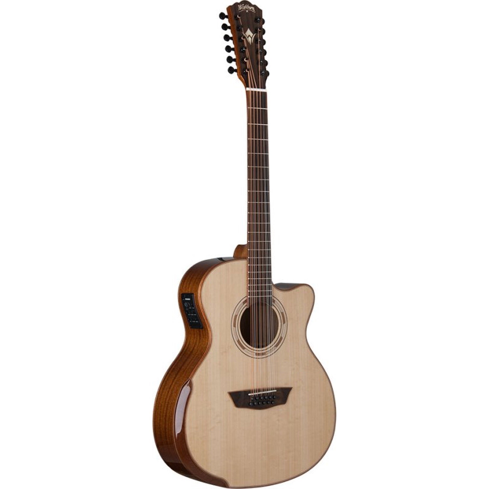 Washburn G15SCE-12 Comfort Deluxe 12-String Acoustic-Electric Guitar