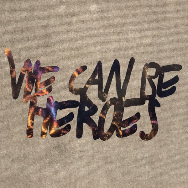 David Bowie "We Can Be Heroes" Metal Art