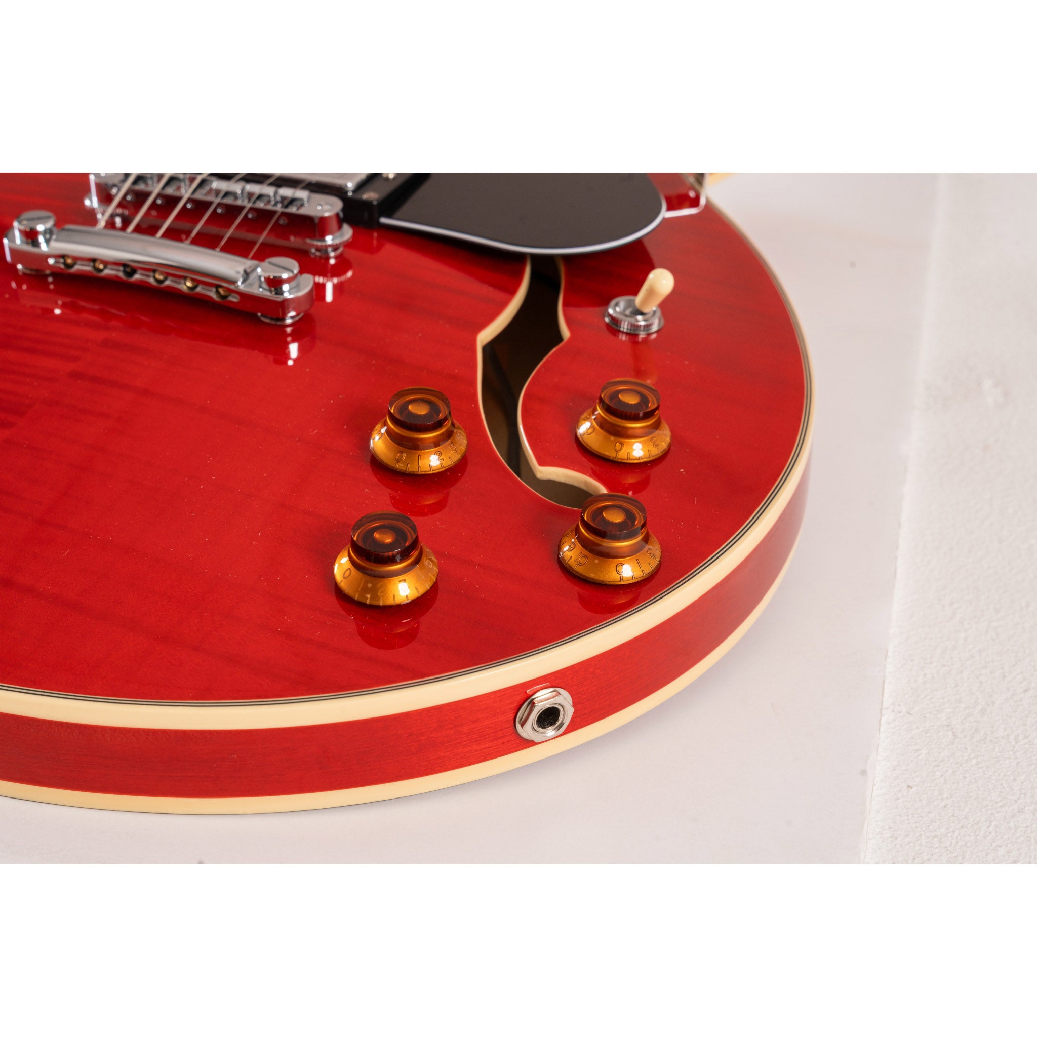 Washburn SH35TR Wing Series Semi Hollow Electric Guitar – Trans Red