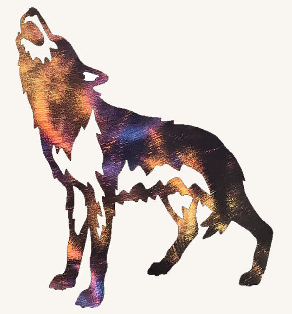 Lone Wolf Metal Art (#119)