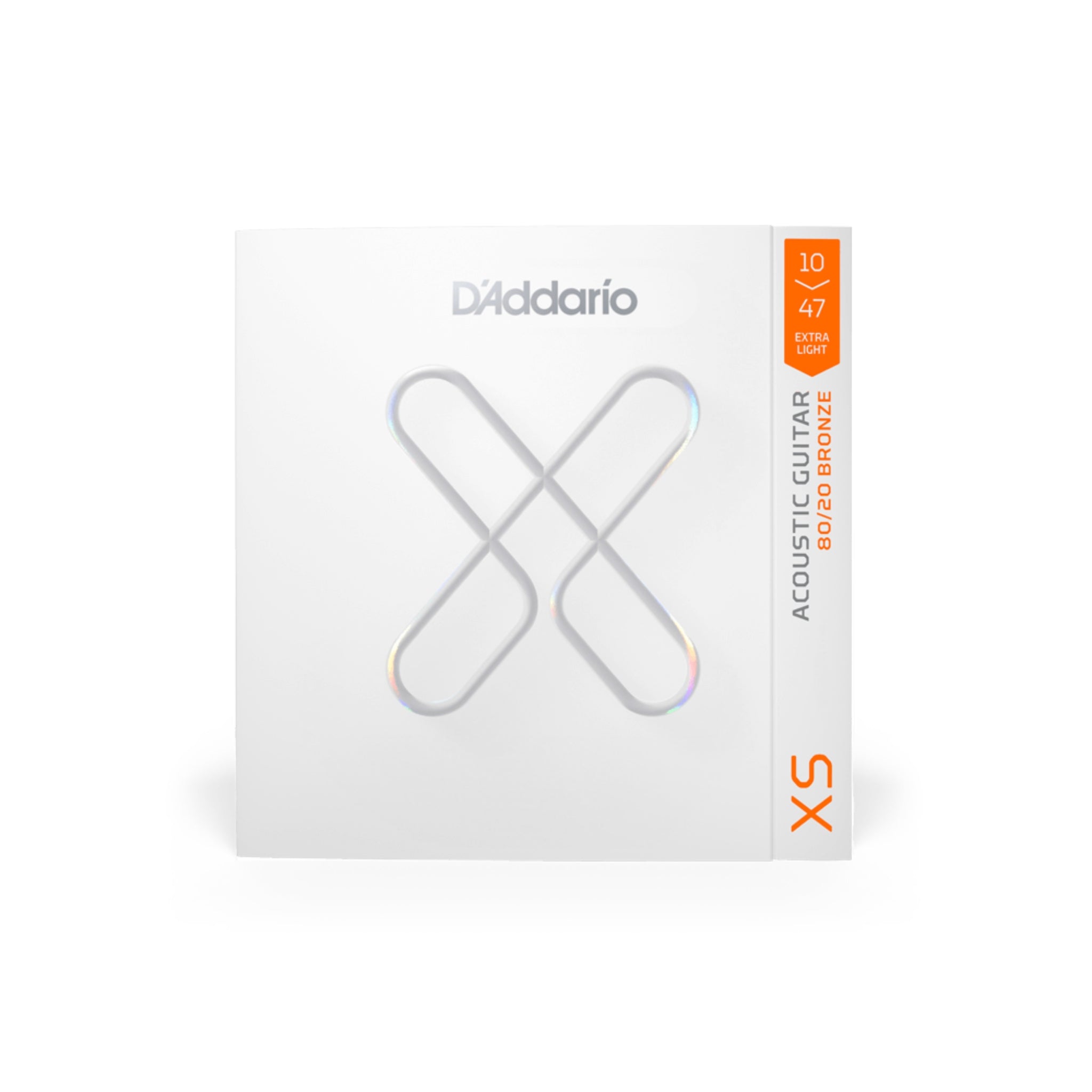 D'Addario XS 80/20 Bronze Acoustic Guitar Strings Extra Light (10-47)