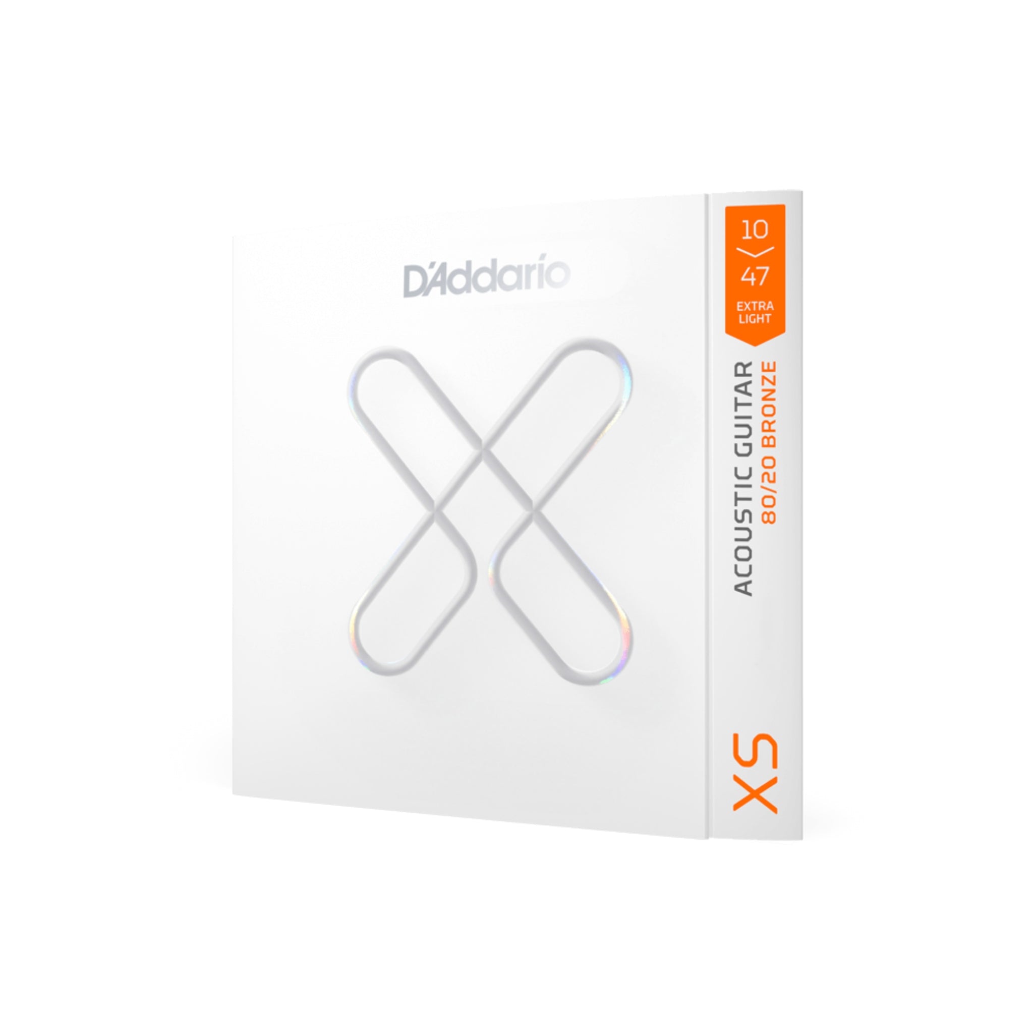 D'Addario XS 80/20 Bronze Acoustic Guitar Strings Extra Light (10-47)