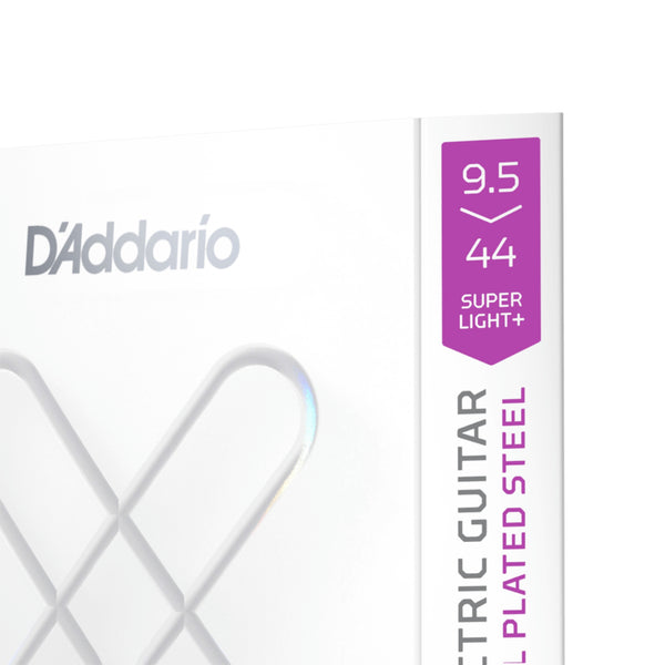 D'Addario XSE09544 Nickel Wound Electric Guitar Strings Super Light Plus (9.5-44)