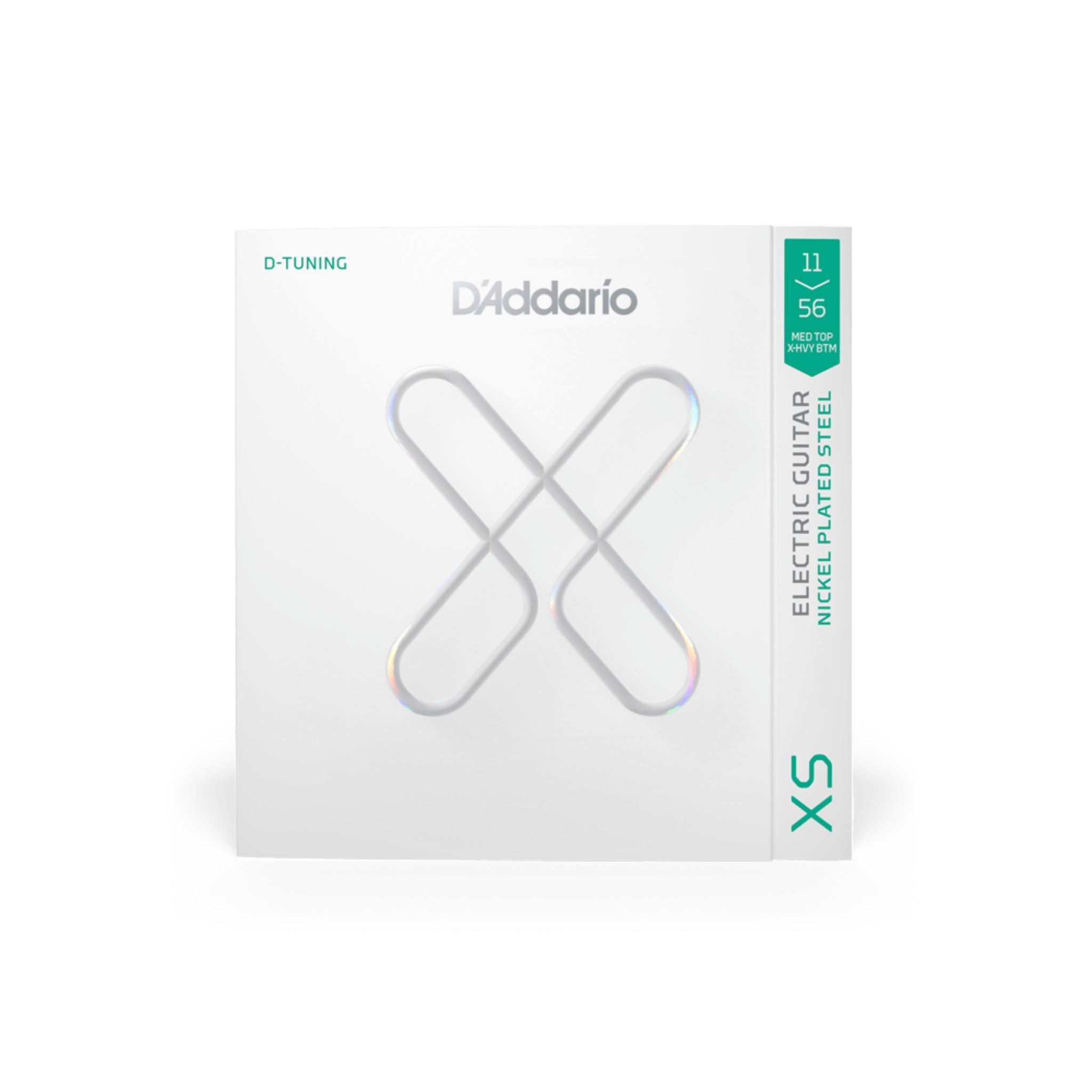 D'Addario XSE1156 Nickel Wound Electric Guitar Strings Medium Top/Heavy Bottom (11-56)