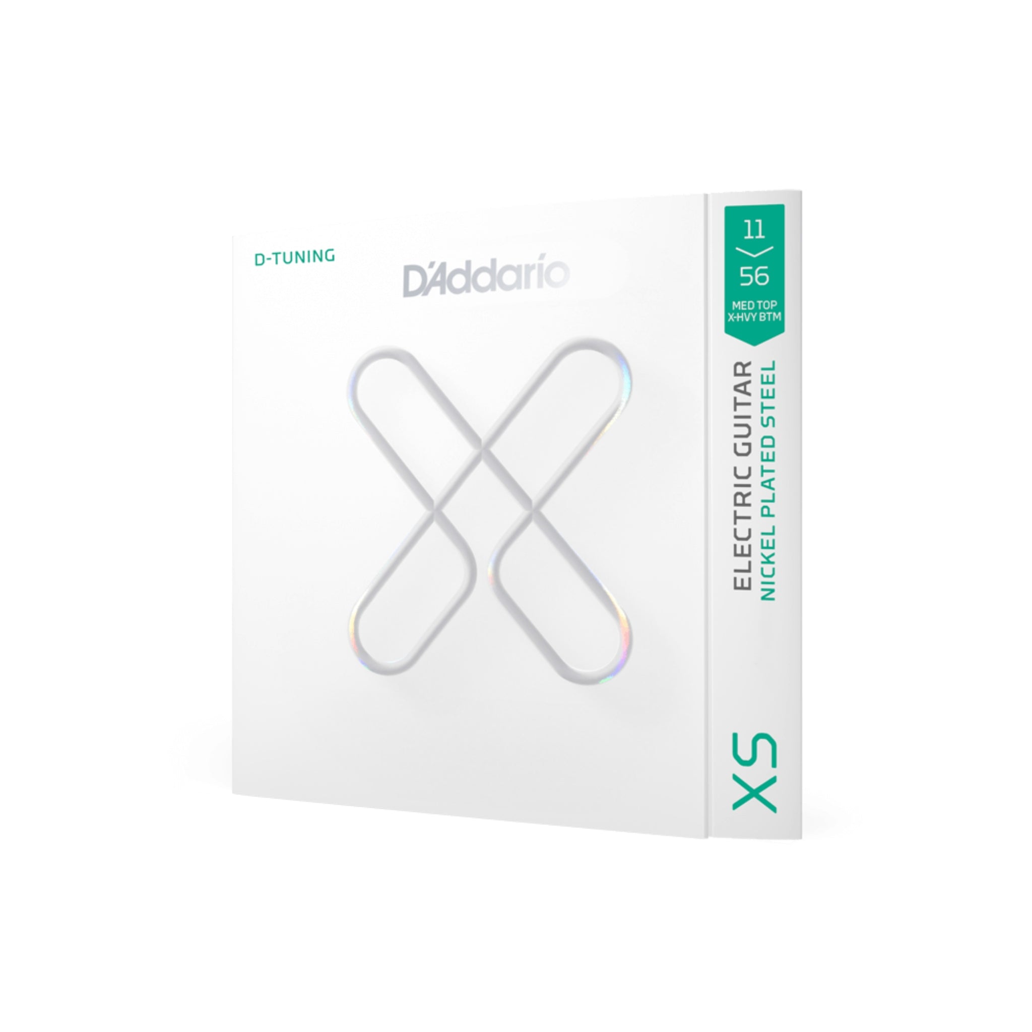 D'Addario XSE1156 Nickel Wound Electric Guitar Strings Medium Top/Heavy Bottom (11-56)