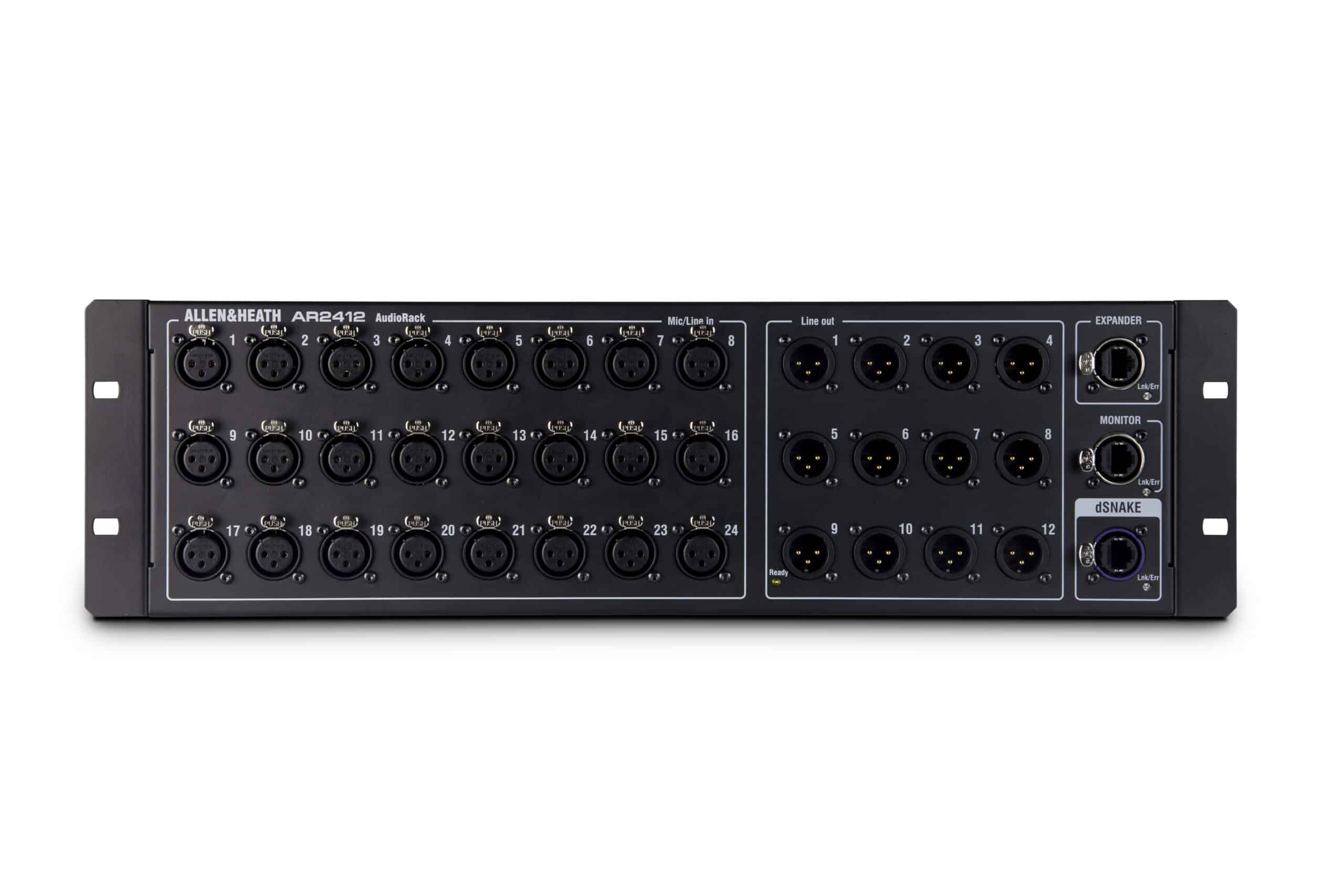 Allen & Heath AR2412 front panel