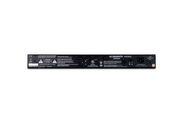 Allen & Heath AR84 rear panel