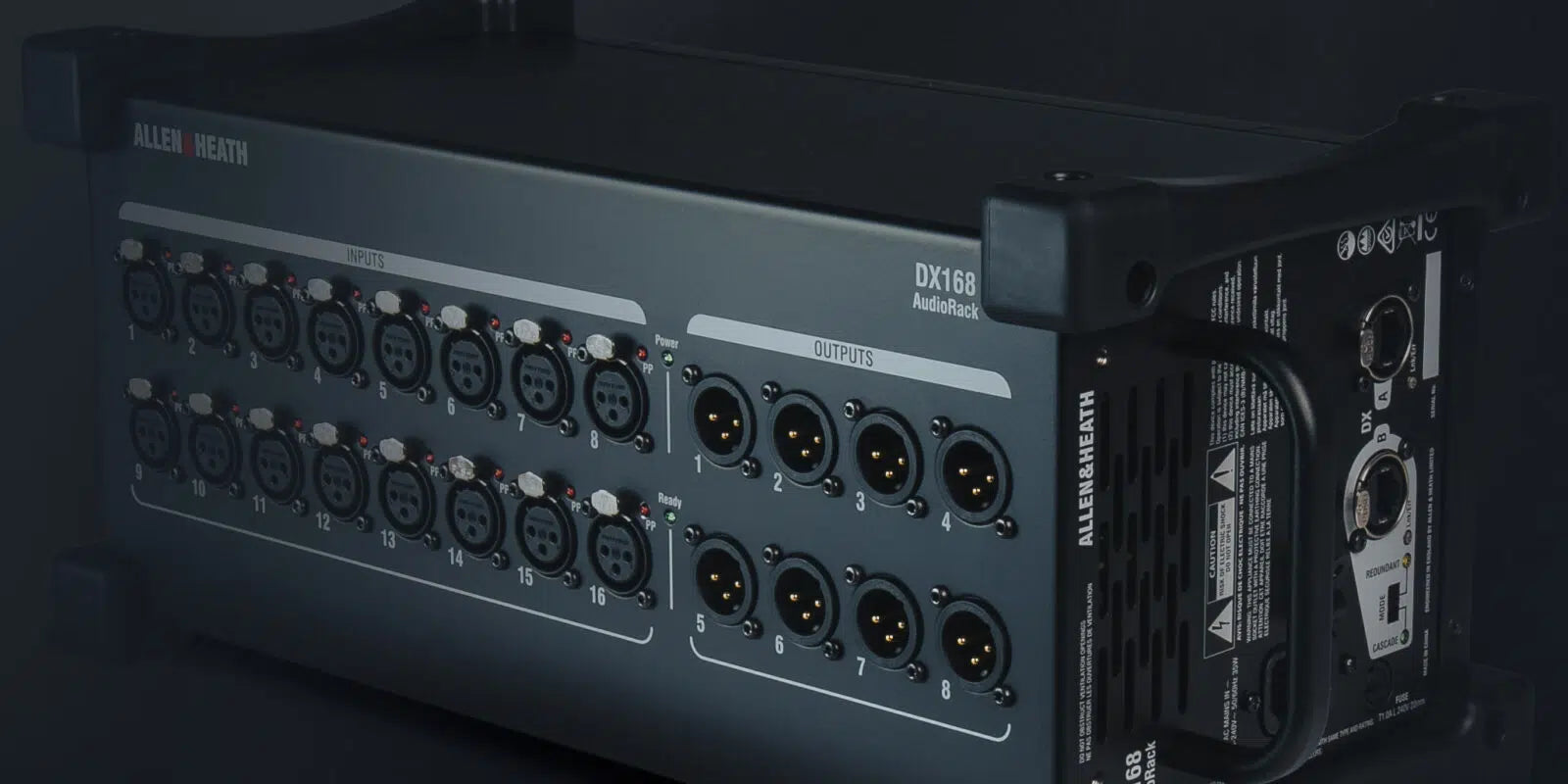 Allen & Heath DX168 16x8 96kHz stage box