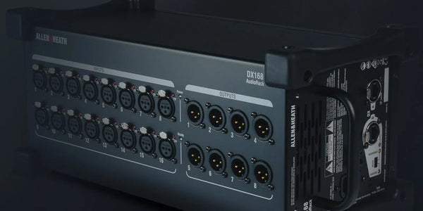 Allen & Heath DX168 16x8 96kHz stage box