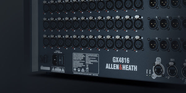 Allen & Heath GX4816 96kHz stage rack