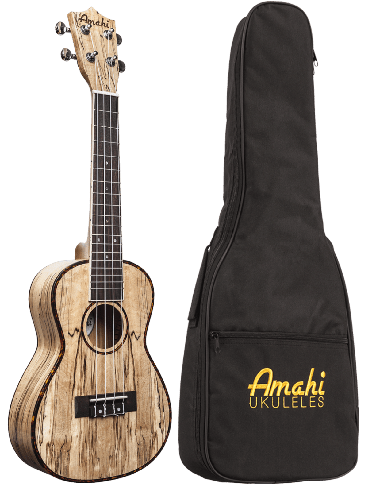 Amahi UK770 Classic Spalted Maple Ukulele - El Cajon Guitars and Music