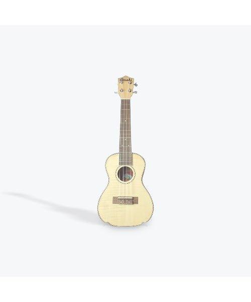 Amahi Ukulele UK550C Amahi Classic Flamed Maple, Concert - El Cajon Guitars and Music