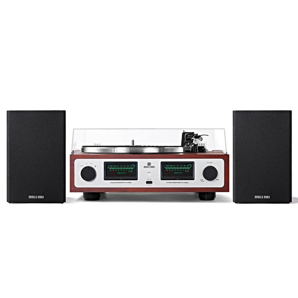 Angels Horn AH6 Turntable HiFi System - Premium Record Player with Speaker - El Cajon Guitars and Music
