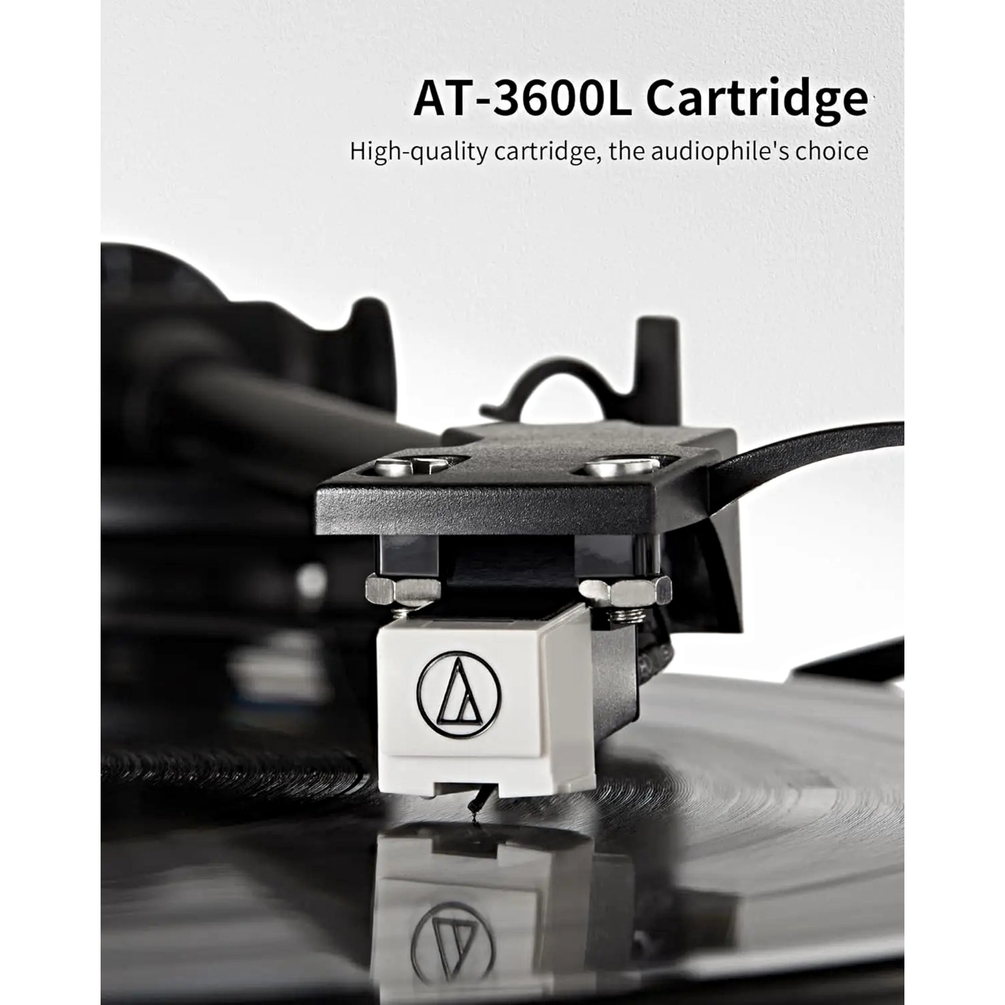 Angels Horn Phantom High - Fidelity Turntable: Premium Bluetooth Turntable with Advanced Features - El Cajon Guitars and Music
