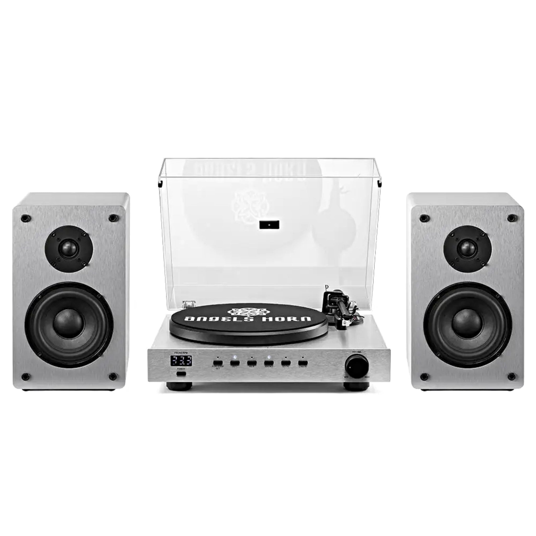 Angels Horn Phantom High - Fidelity Turntable: Premium Bluetooth Turntable with Advanced Features - El Cajon Guitars and Music