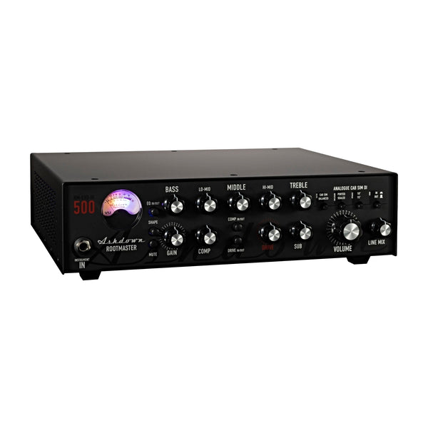 Ashdown Engineering RM - 500 - EVO III 500 Watt Bass Head - El Cajon Guitars and Music
