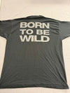 Vintage Biker T-shirt Born To Be Wild Hamilton Hogs XXL