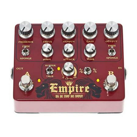 Big Joe B - 502 Empire Dual Preamp Overdrive Guitar Effect Pedal - El Cajon Guitars and Music