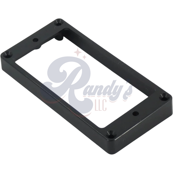 Humbucker Pickup Flat Mounting Ring (Black) for Gibson® Guitars
