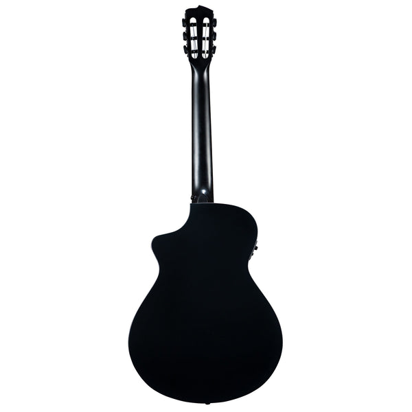 Breedlove Discovery S Concert Satin Black Nylon CE Red Cedar - African mahogany - El Cajon Guitars and Music